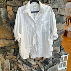 White Button-Up Shirt